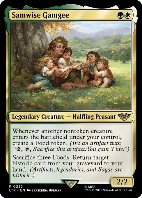 Samwise Gamgee - The Lord of the Rings: Tales of Middle-earth #222 (Foil)