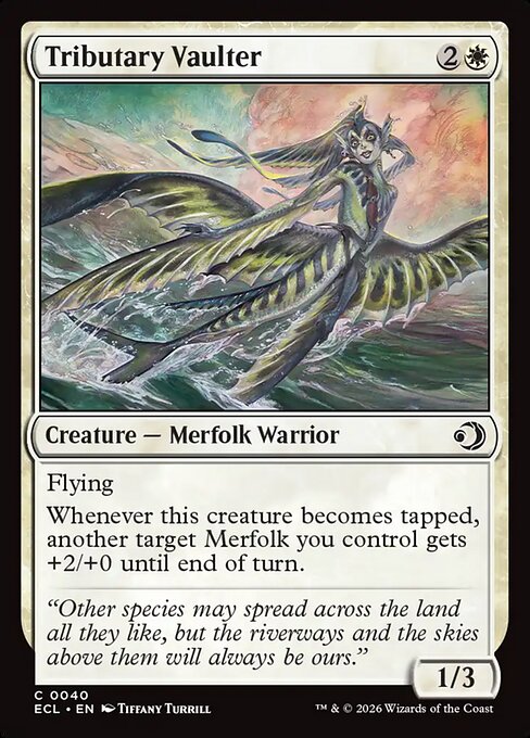 Tributary Vaulter - Lorwyn Eclipsed #40 Magic: The Gathering card image