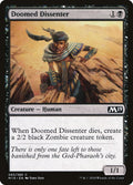 Doomed Dissenter - Core Set 2019 #93 Magic: The Gathering card image