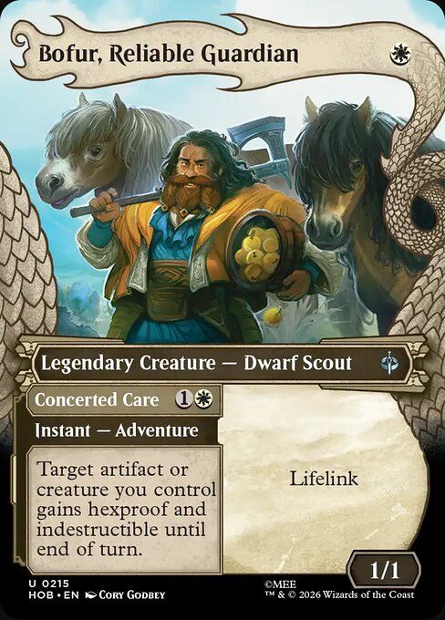 Bofur, Reliable Guardian // Concerted Care HOB 215