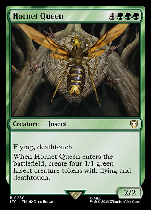 Hornet Queen - Tales of Middle-earth Commander #250 Magic: The Gathering card image