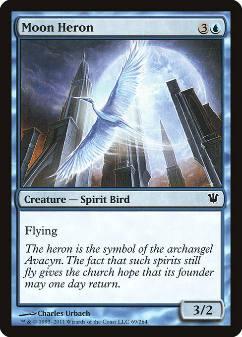 Moon Heron - Innistrad #69