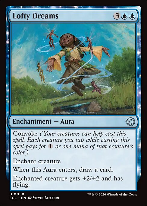 Lofty Dreams - Lorwyn Eclipsed #58 Magic: The Gathering card image