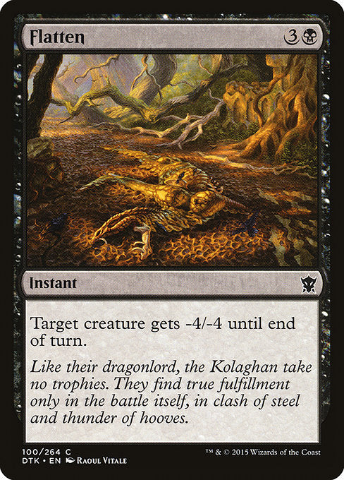Flatten - Dragons of Tarkir #100