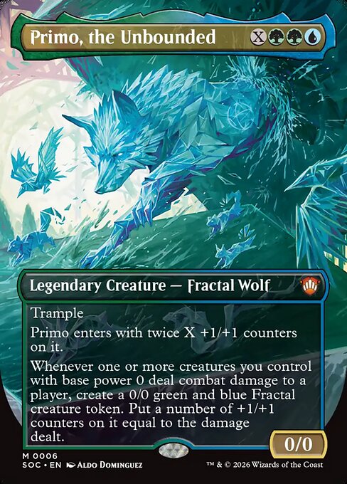 Primo, the Unbounded - Secrets of Strixhaven Commander #6