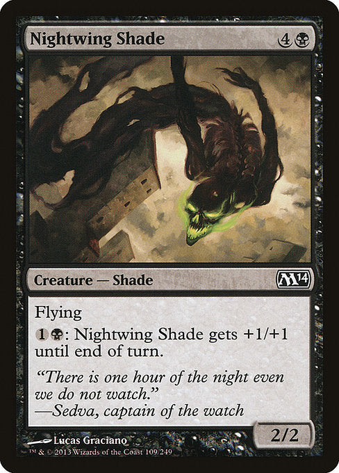 Nightwing Shade - Magic 2014 #109 Magic: The Gathering card image