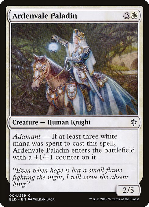 Ardenvale Paladin - Throne of Eldraine #4