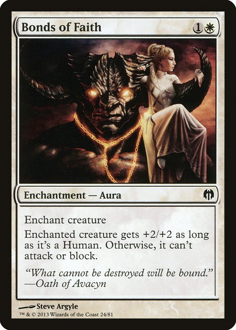 Bonds of Faith - Duel Decks: Heroes vs. Monsters #24