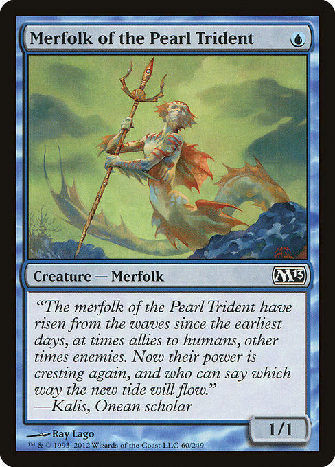 Merfolk of the Pearl Trident - Magic 2013 #60