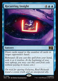 Recurring Insight Marvel Super Heroes Commander Magic: The Gathering card image