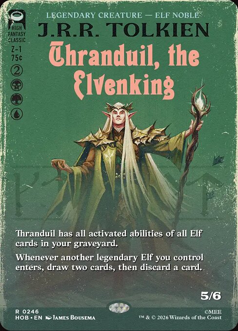 Thranduil, the Elvenking - The Hobbit - Non-Foil