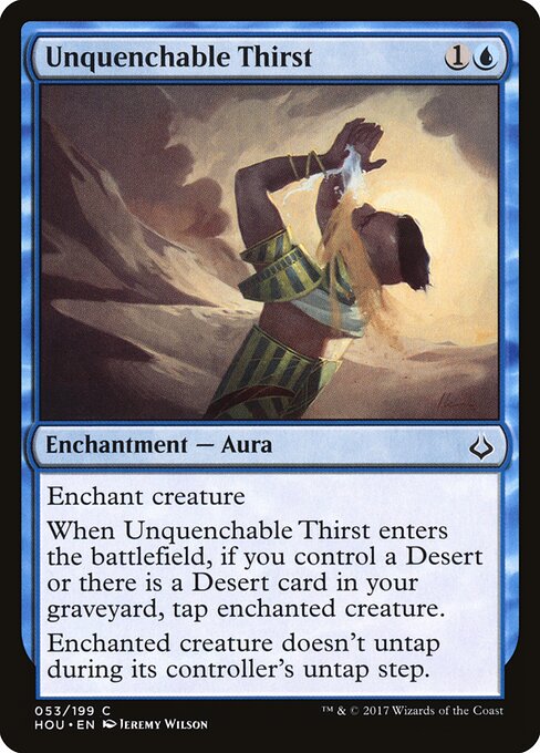Unquenchable Thirst Hour of Devastation Magic: The Gathering card image