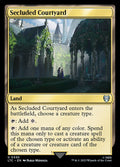 Secluded Courtyard - Tales of Middle-earth Commander #330