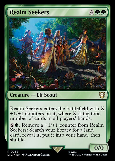 Realm Seekers - Tales of Middle-earth Commander #258