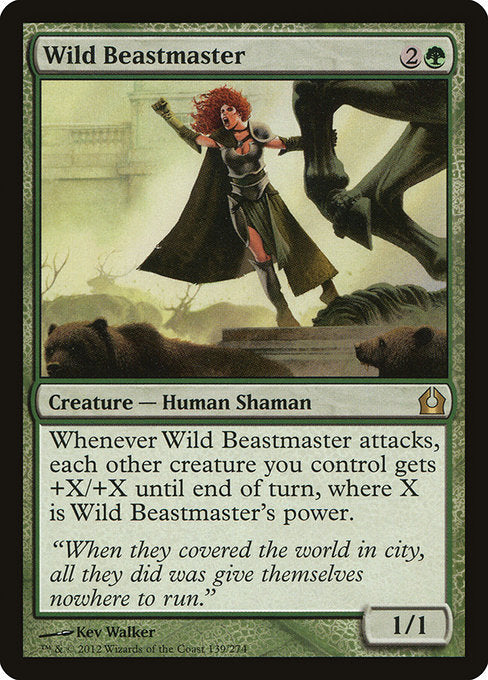 Wild Beastmaster - Return to Ravnica #139