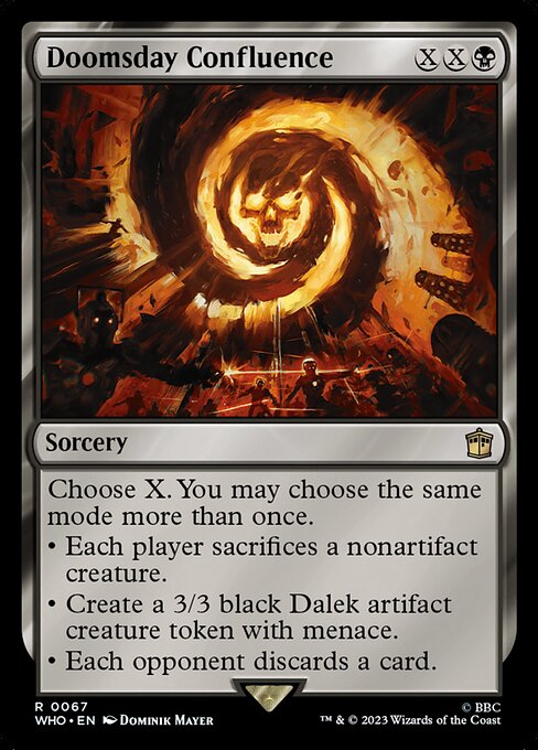 Doomsday Confluence - Doctor Who #67 Magic: The Gathering card image