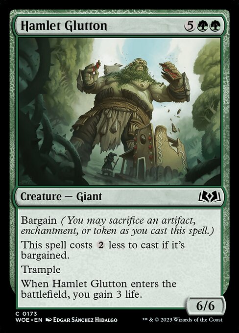 Hamlet Glutton - Wilds of Eldraine #173
