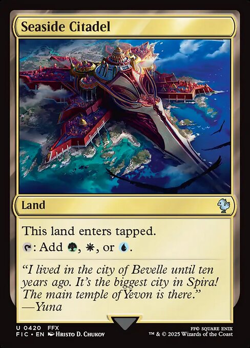 Seaside Citadel - Final Fantasy Commander #420