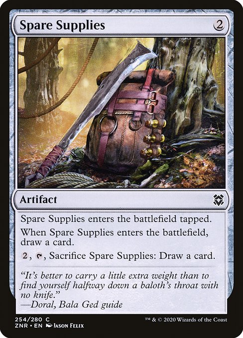 Spare Supplies - Zendikar Rising #254