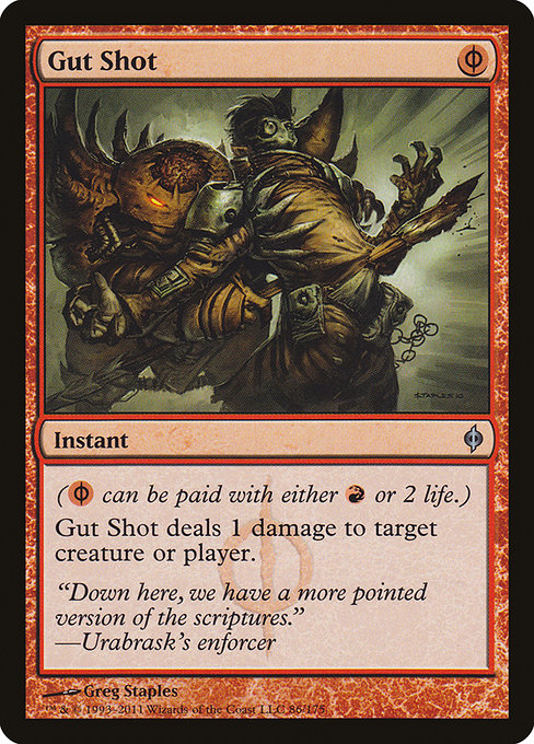 Gut Shot - New Phyrexia #86