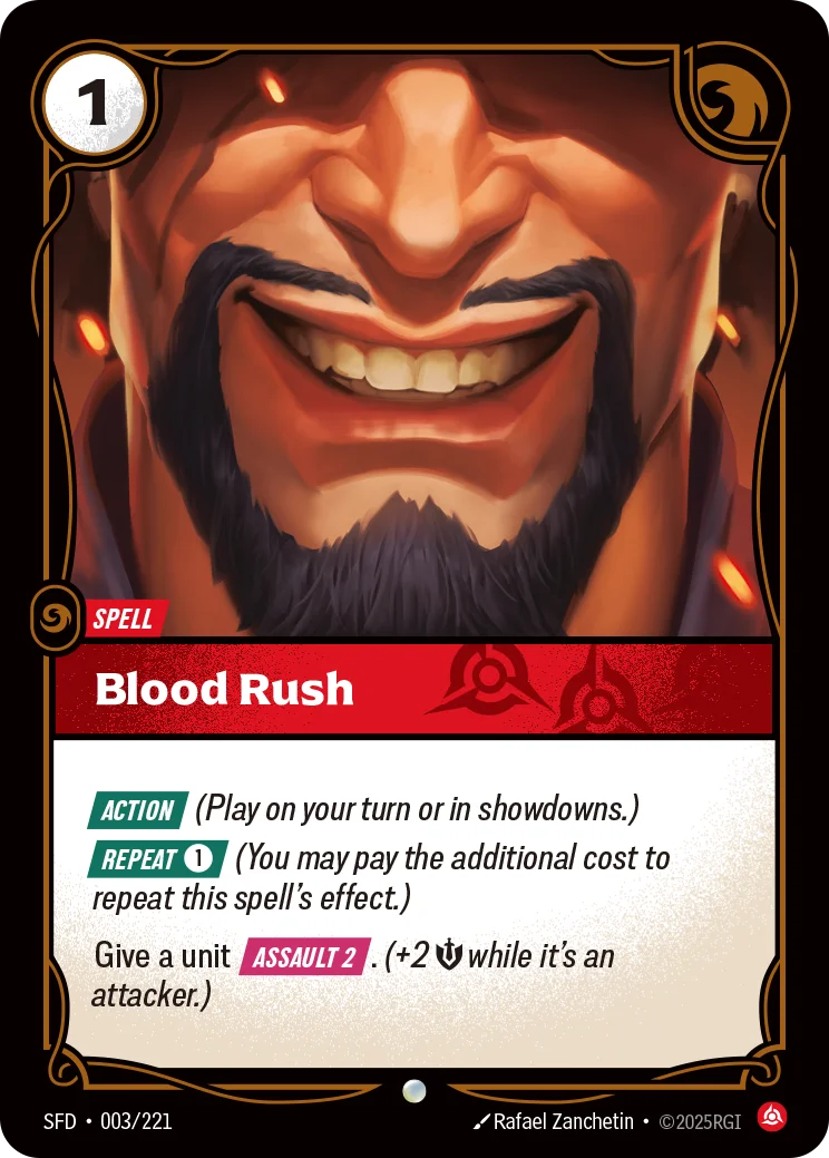Blood Rush Riftbound card image