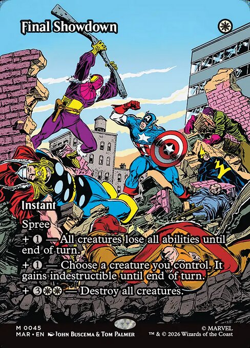 Final Showdown - Marvel Universe #45