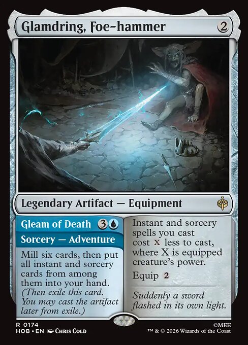 Glamdring, Foe-hammer // Gleam of Death HOB 174