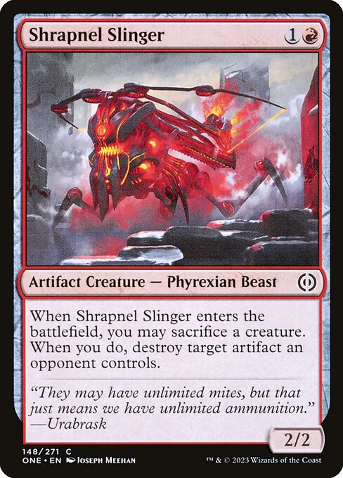 Shrapnel Slinger - Phyrexia: All Will Be One #148