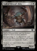 Troll of Khazad-d√ªm The Lord of the Rings: Tales of Middle-earth Magic: The Gathering card image