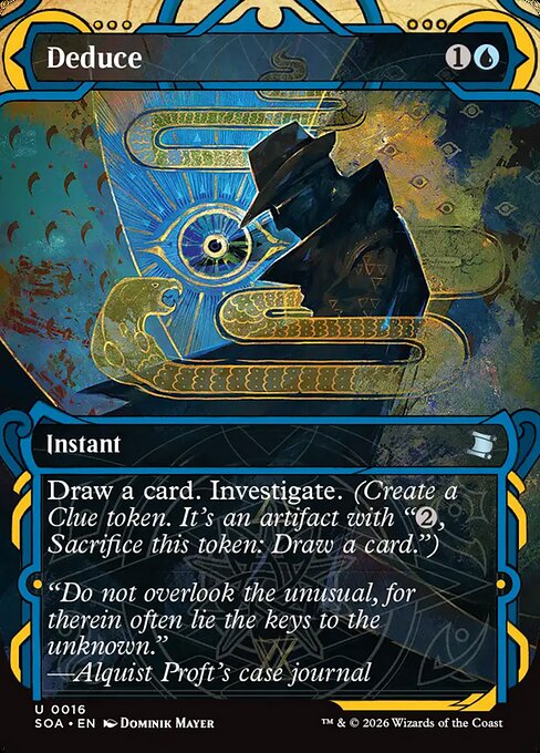 Deduce - Secrets of Strixhaven Mystical Archive #16