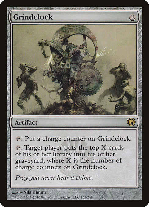 Grindclock - Scars of Mirrodin #163 Magic: The Gathering card image