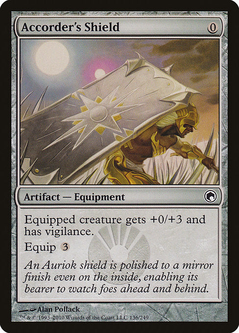 Accorder's Shield - Scars of Mirrodin #136