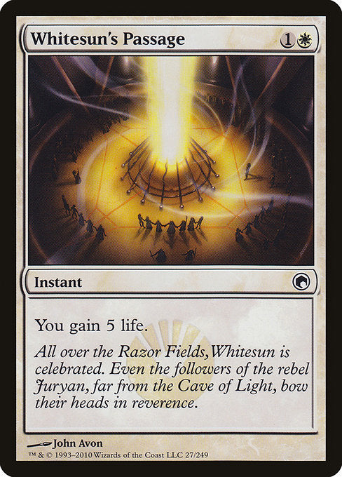 Whitesun's Passage - Scars of Mirrodin #27