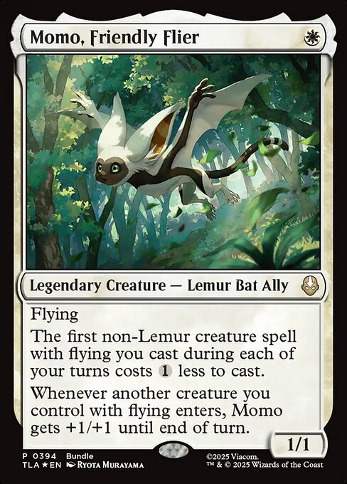 Momo, Friendly Flier - Avatar: The Last Airbender #394