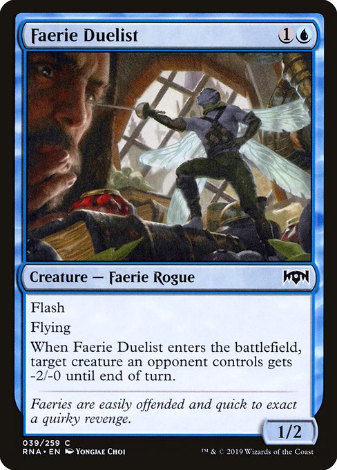 Faerie Duelist - Ravnica Allegiance #39