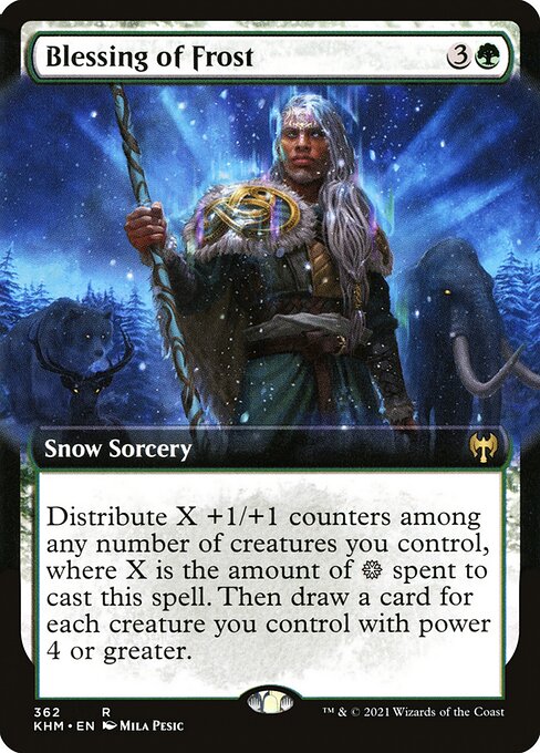 Blessing of Frost - Kaldheim #362
