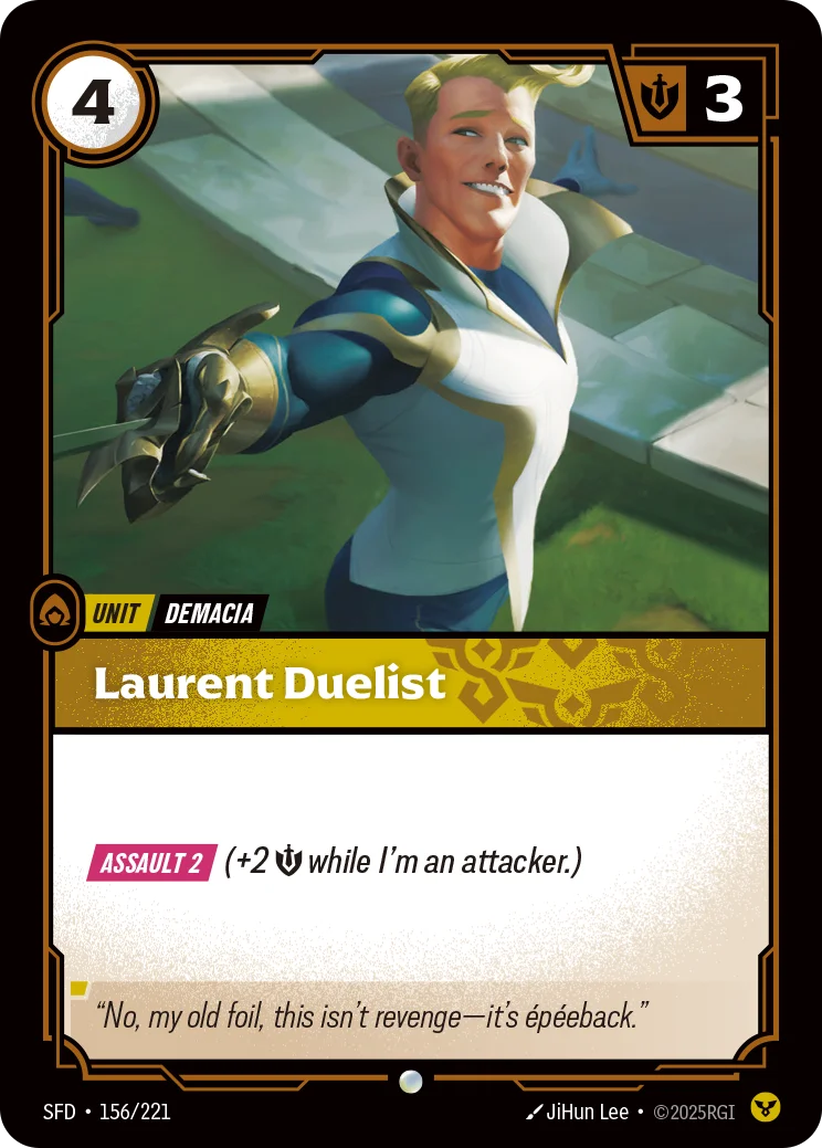 Laurent Duelist Riftbound card image