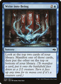 Write into Being Fate Reforged Magic: The Gathering card image
