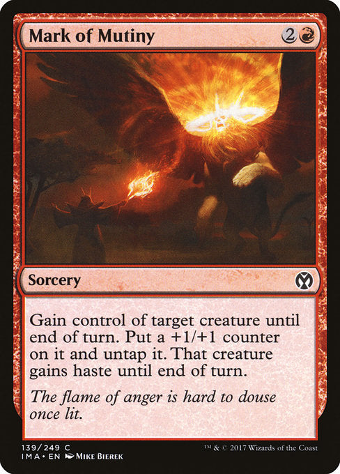 Mark of Mutiny - Iconic Masters #139