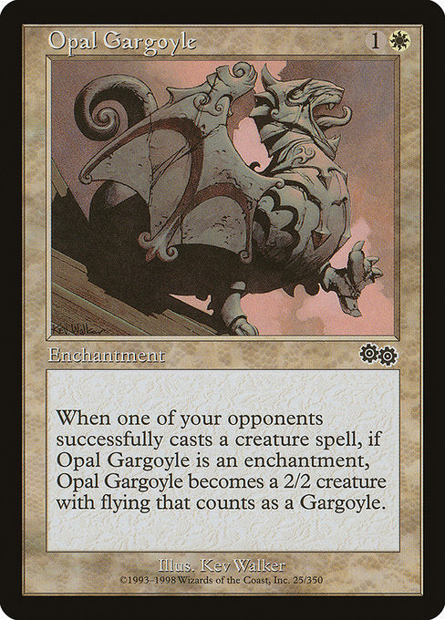 Opal Gargoyle - Urza's Saga #25