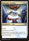 Lawmage's Binding - Ravnica Allegiance #190 Magic: The Gathering card image