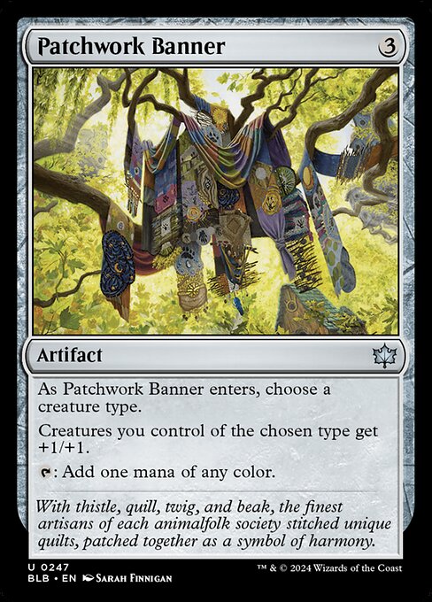 Patchwork Banner - Bloomburrow #247