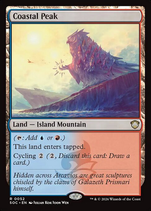 Coastal Peak - Secrets of Strixhaven Commander #52