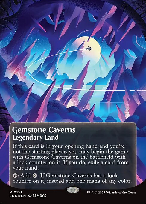Gemstone Caverns - Edge of Eternities: Stellar Sights #151