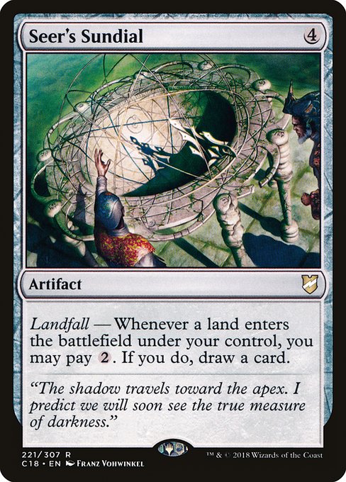 Seer's Sundial - Commander 2018 #221