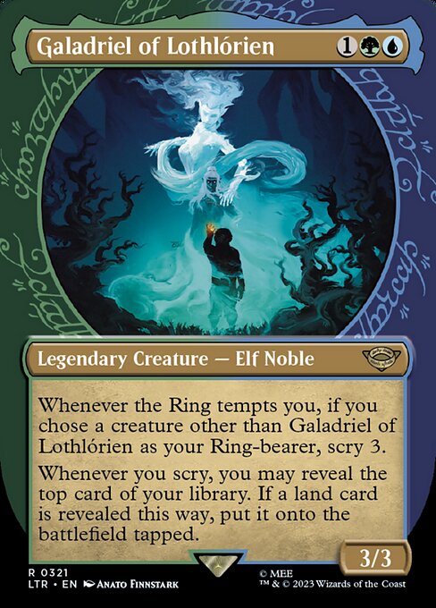 Galadriel of Lothl√≥rien The Lord of the Rings: Tales of Middle-earth Magic: The Gathering card image