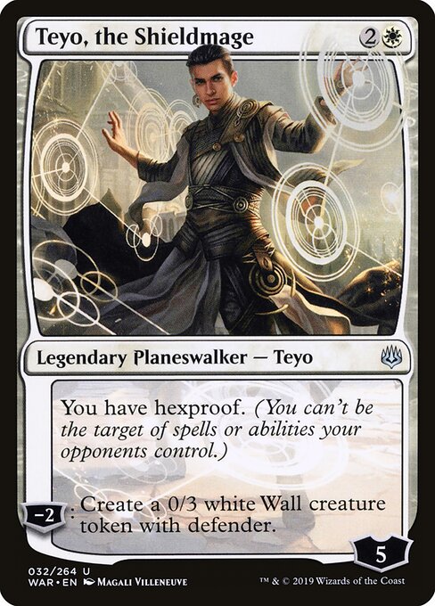 Teyo, the Shieldmage War of the Spark Magic: The Gathering card image