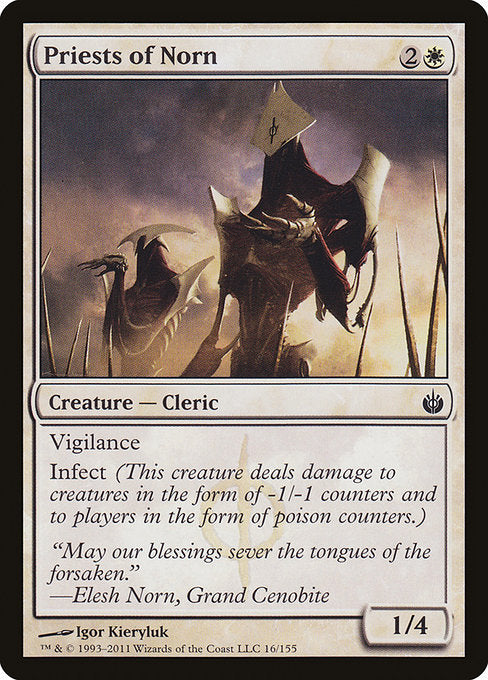 Priests of Norn - Mirrodin Besieged #16