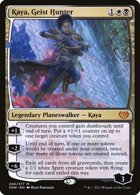 Kaya, Geist Hunter Innistrad: Crimson Vow Magic: The Gathering card image