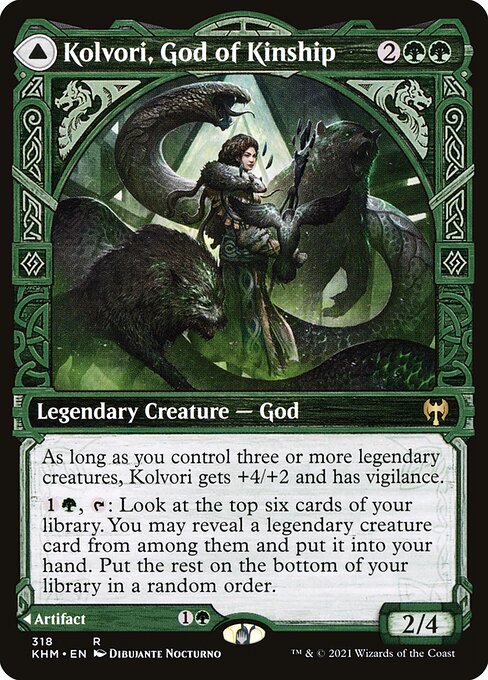 Kolvori, God of Kinship - Kaldheim #318